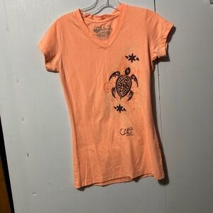 Peach Short Sleeve Tee